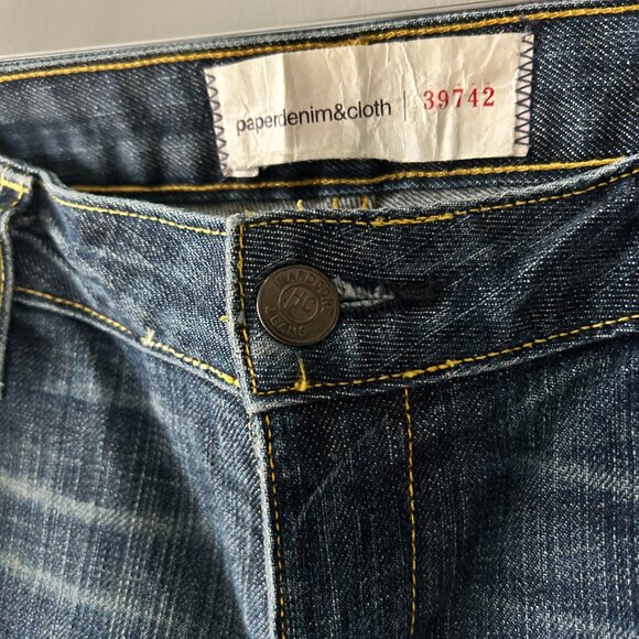Paper Denim & Cloth Jeans SZ 29 low-rise boot cut - Picture 2 of 5